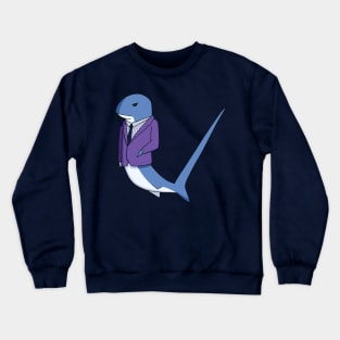 Stylish Thresher Shark Crewneck Sweatshirt